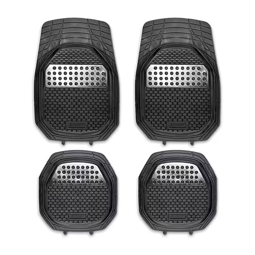 Local[Stylish Universal Car Mats] 4pcs Heavy Duty
