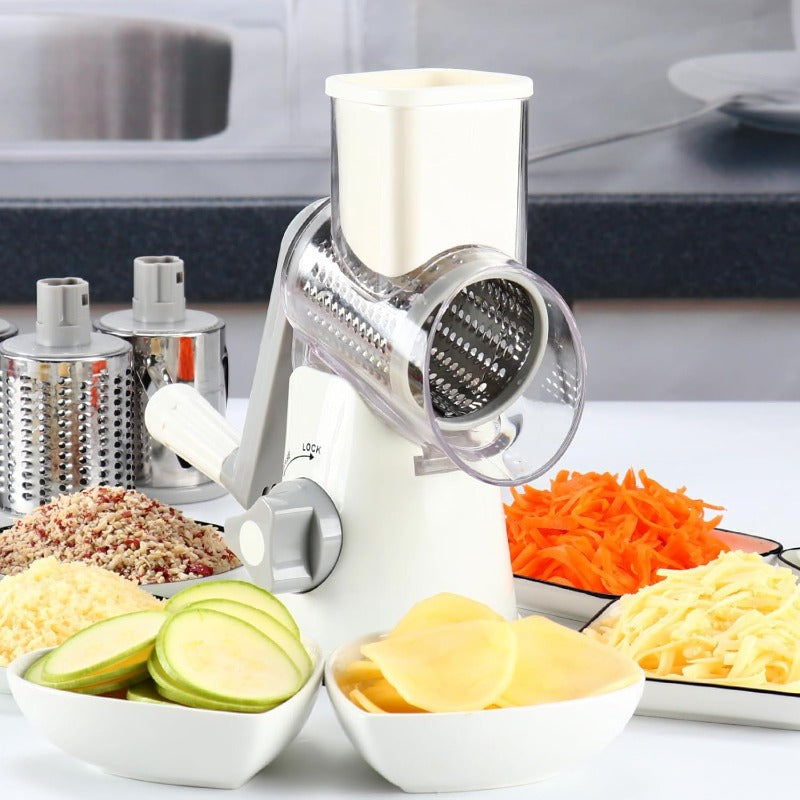 Rotary Cheese Planer Hand Crank Cheese Shredder Fresh