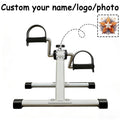 Upgraded Adjustable Folding Exercise Bike | White Home
