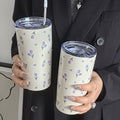 1pc Purple Heart Tulip Water Cup