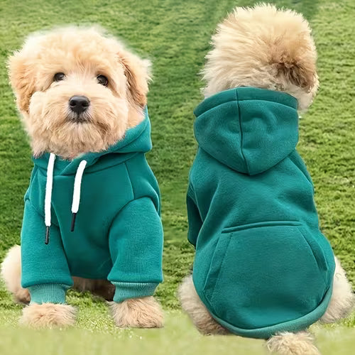 Cozy Small Dog Hoodie Sweatshirt - Soft