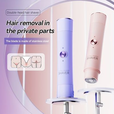 1pc Double-Headed Electric Hair Removal Device for