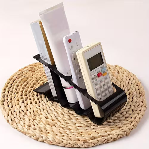 1pc Four-Compartment Remote Control Storage Rack