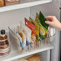 1pc Transparent Plastic Spice Storage Box with