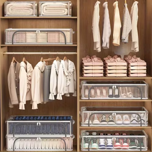 One Clear Shoe Storage Box - Collapsible And