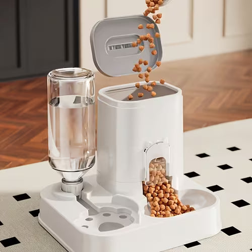 New All-In-One Automatic Pet Feeder And Water
