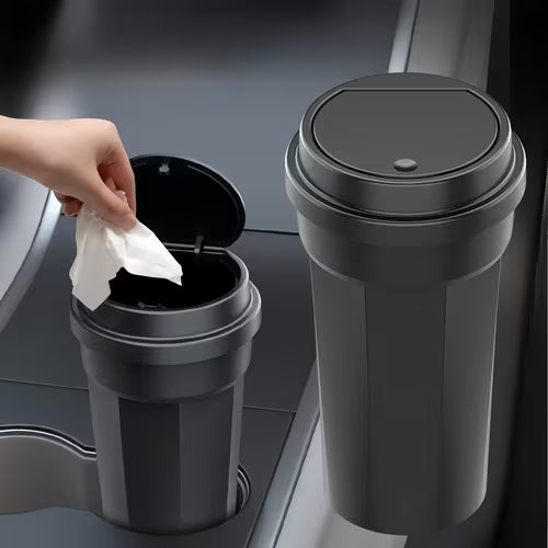 Mini Car Trash Can with a Lid