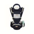 A Baby Carrier with a Hip Seat