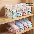10pcs Adjustable Plastic Shoe Rack/High-Quality