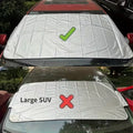 All-Season Foldable Car Cover with Window Sunshade