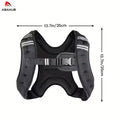 ABAHUB Running Fitness Weighted Vest Vest