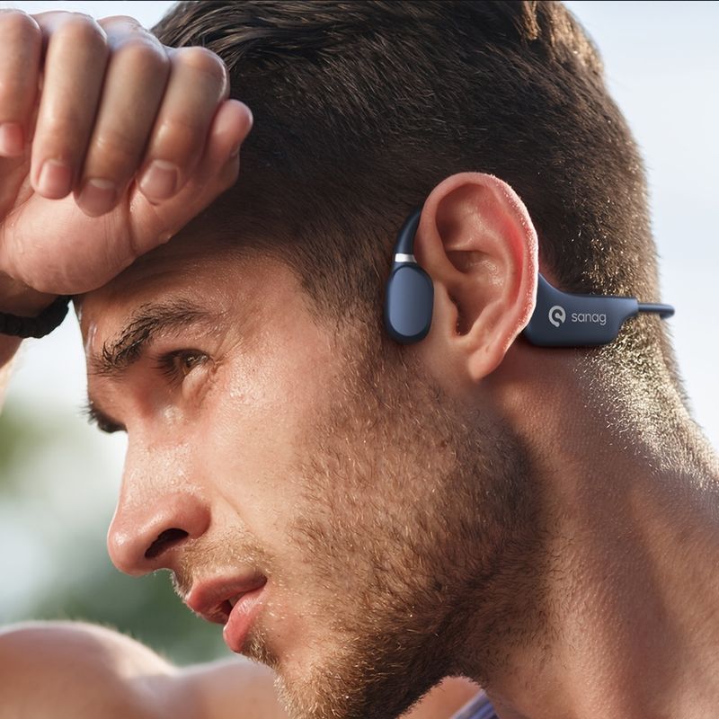 Sanag A5X Bone Conduction Headphones for Cycling