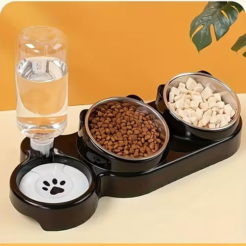 New Style Pet Home Feeder And Waterer - Anti-Slip Tilt