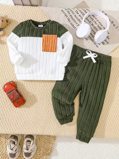 Baby Boys Autumn Winter Comfortable Fabric 2pcs