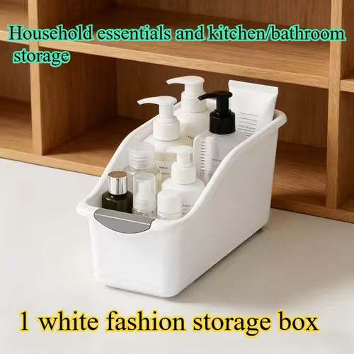 1pc Multifunctional Curved Design Storage Box