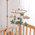 Green Dinosaur Bed Bell Nursery Mobile Gender Neutral