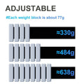 A Set of Two Unisex Adjustable Weights for Wrists And