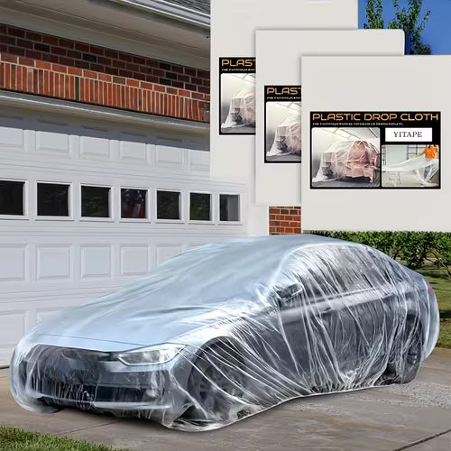 Set of Three Plastic Protective Covers