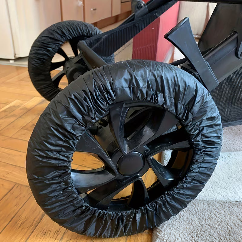 4pcs Young Stroller Wheel Covers