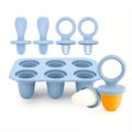 Silicone Baby/Ice Pop Molds with Easy-Grip