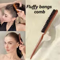 Pointed Tail Comb with Bristles