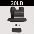 MIKE SPORT Adjustable Weighted Vest for Men 0