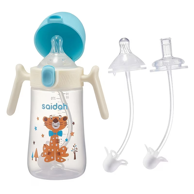 Saidah 10Oz Clamshell Baby Feeding Bottle with