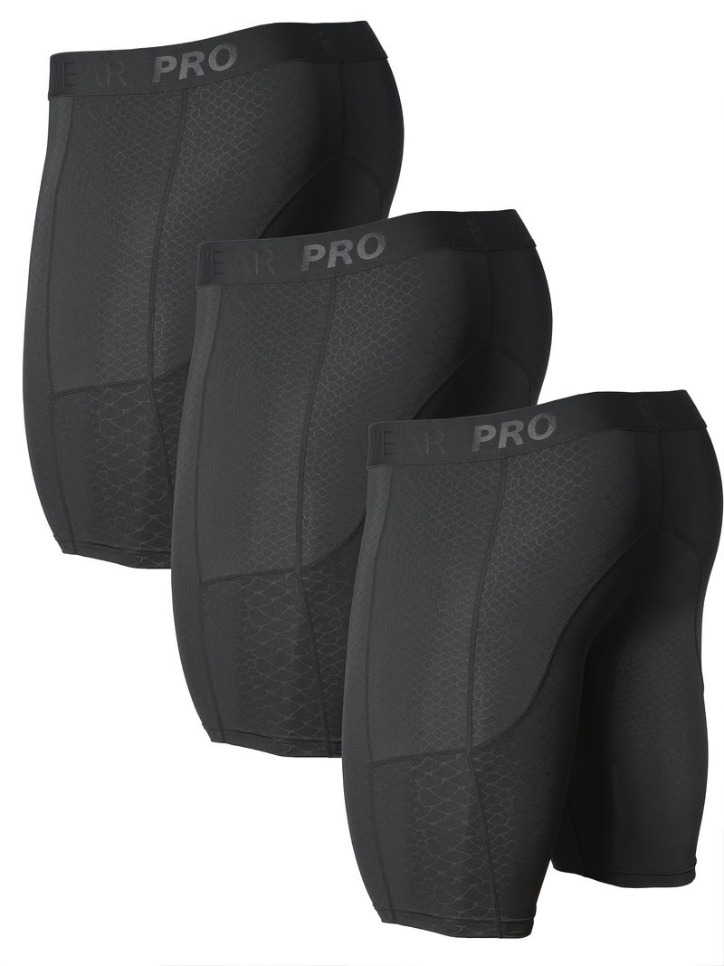 3-Pc Men's Athletic Briefs
