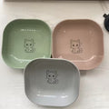 3pcs Cat Food Bowl Set