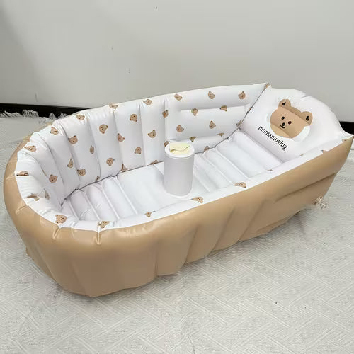 Korean Baby Inflatable Bathtub Bathtub Children High