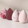 4pcs Light-Colored Soft Makeup Sponge Set