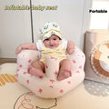 1pc Cartoon Inflatable Seat with Built-in Air Pump
