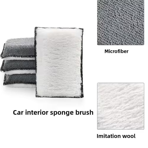 2pcs Interior Cleaning Bristle Brush