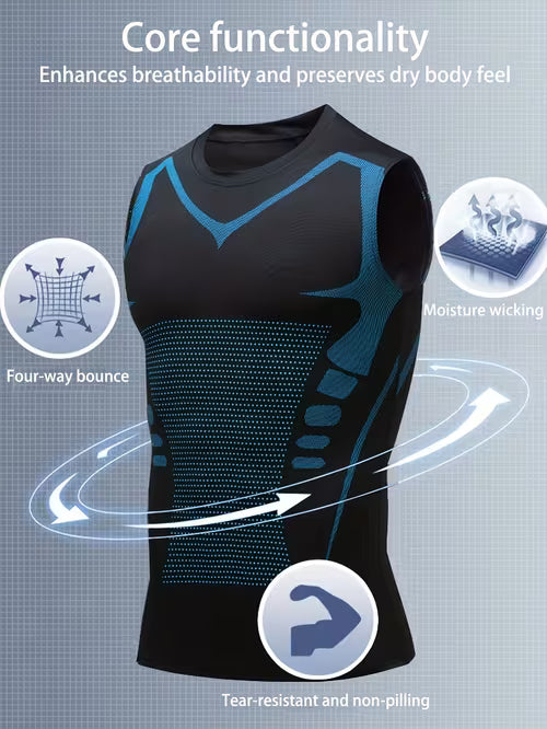 Quick-Dry Men's Summer Running Vest | American-Style