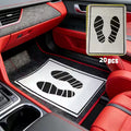 20pcs / 40pcs Pack of Popular Disposable Car Floor Mats