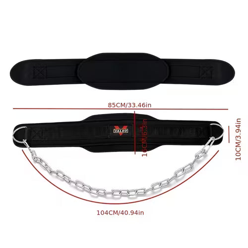 1pc Pull-Up Weighted Belt with Chain