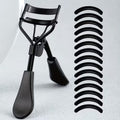 Portable Eyelash Curler 1pc & 15 Pads | Stainless