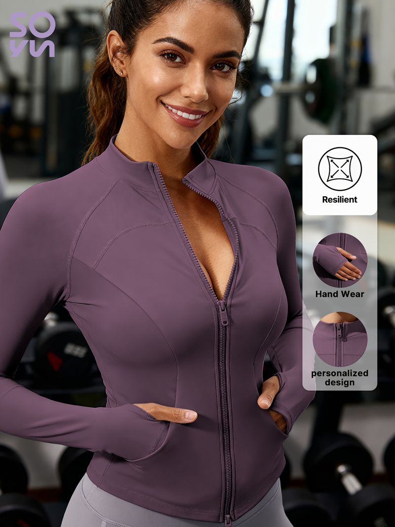 Soyun Women's Pocket Yoga Top / Fitness Shirt