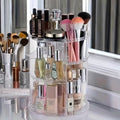360° Rotating 1-Tier Makeup Organizer | Adjustable