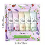 5pcs Plant Hand Cream Set Fragrant