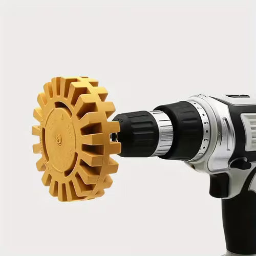 Multi-Purpose Rubber Eraser Wheel - Ideal for Cars