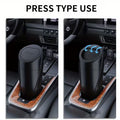 1pc Portable Car Trash Can | Covered