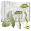 Jade Face Roller Massager and Scraping Board