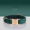 Luxury Velvet Cat Bell Collar
