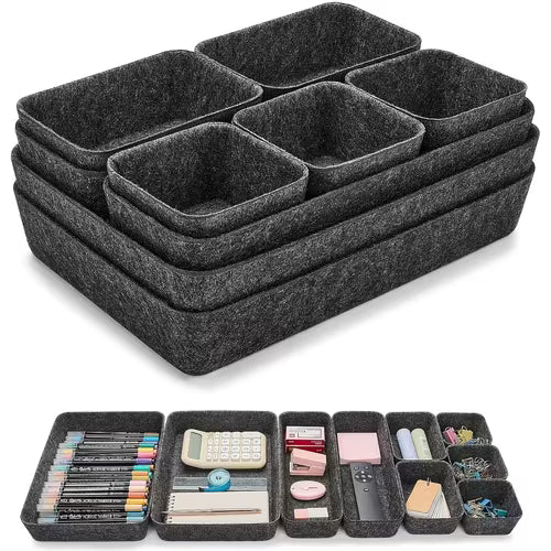 9pcs Drawer Organizer Set