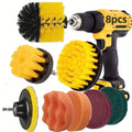 7pcs/8pcs Drill Brush Accessory | Double-sided