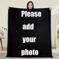Personalized Photo Blanket Custom with Your Own