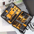 25pcs Set Black And Yellow Grooming Kit