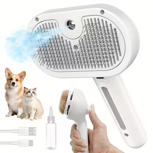 MOMMED 3-in-1 Self-Cleaning Steam Pet Hair Removal