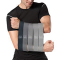 Black And Gray Gradient Elastic Band